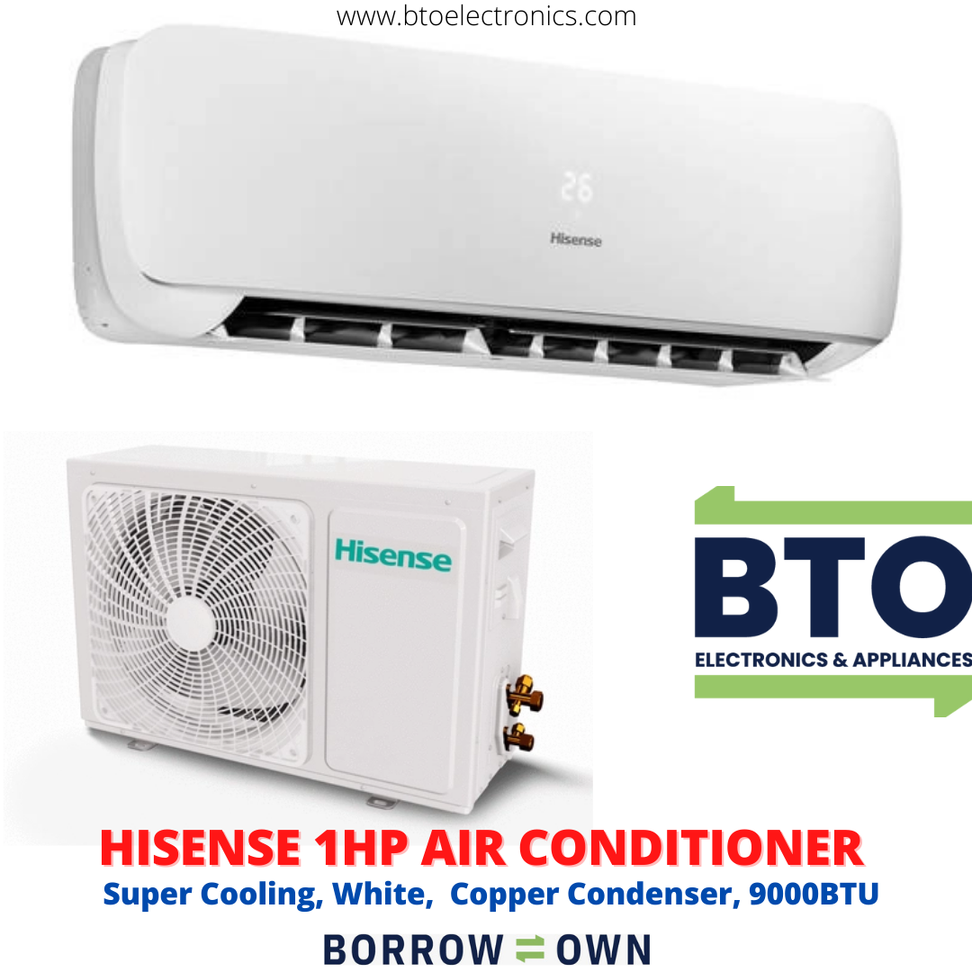 Hisense 1HP Inverter Air Conditioner (AC)