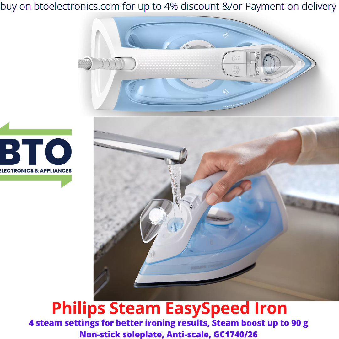 Philips Steam Iron, Easy Speed
