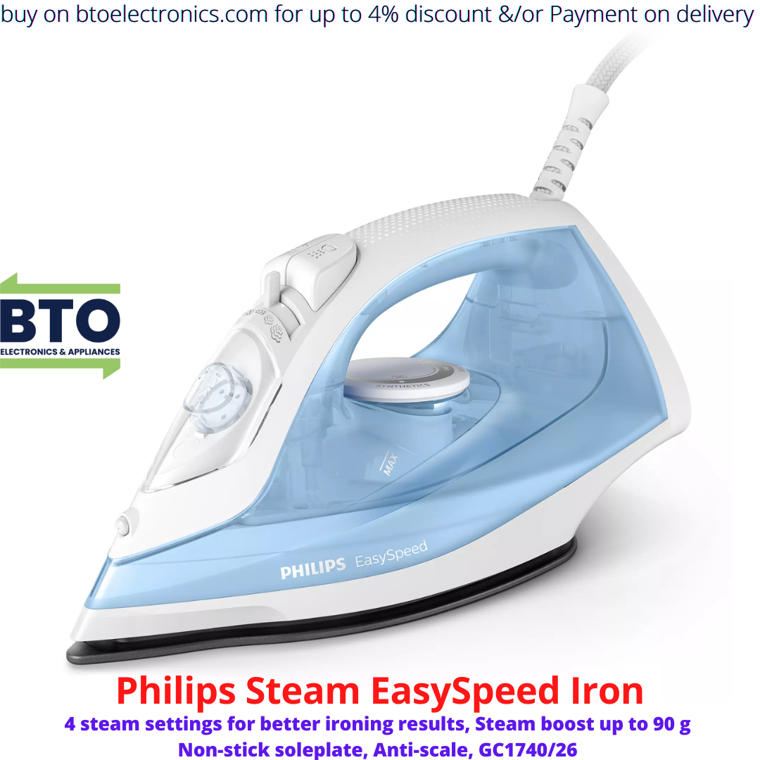 Philips Steam Iron, Easy Speed