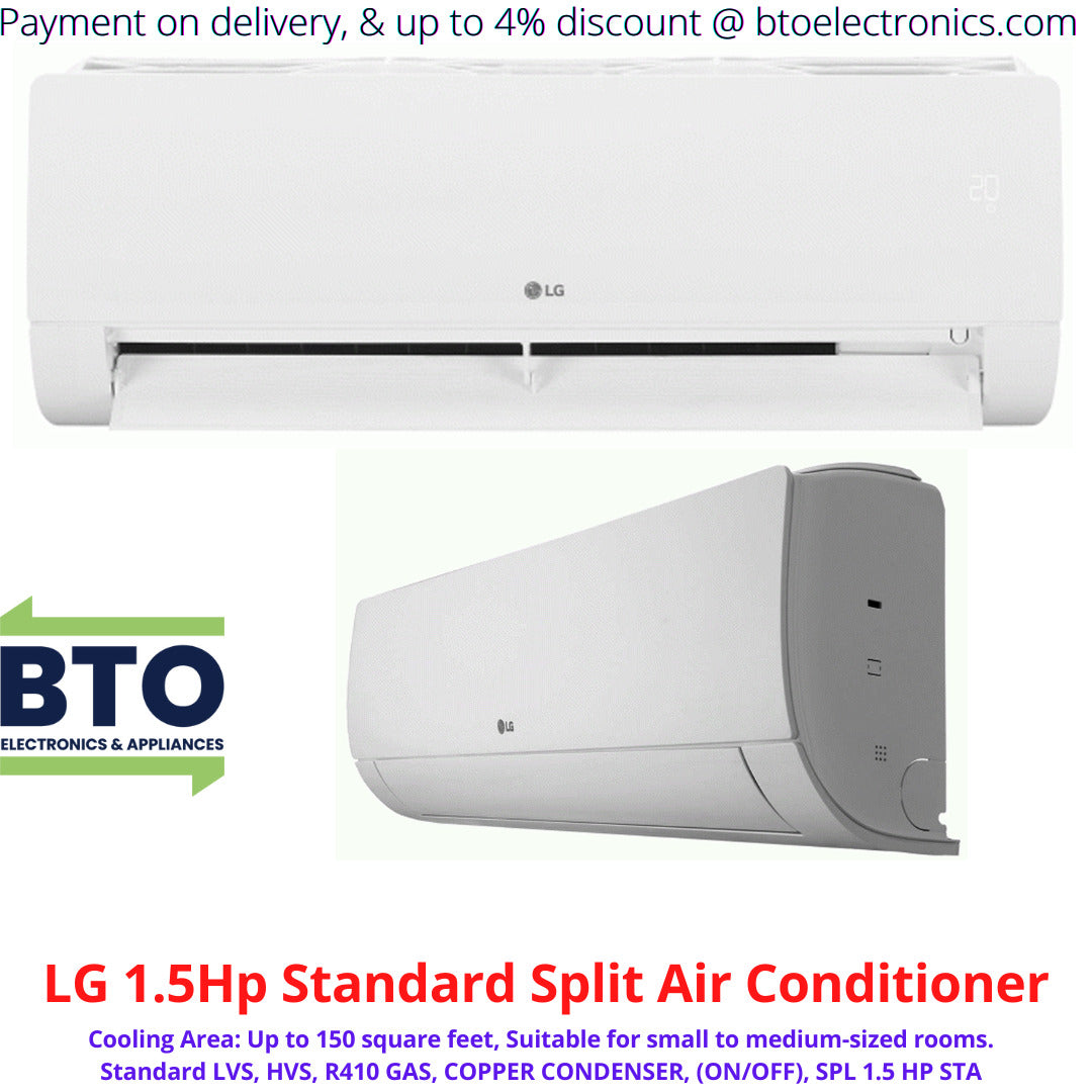 LG 1.5HP Standard Split Air Conditioner