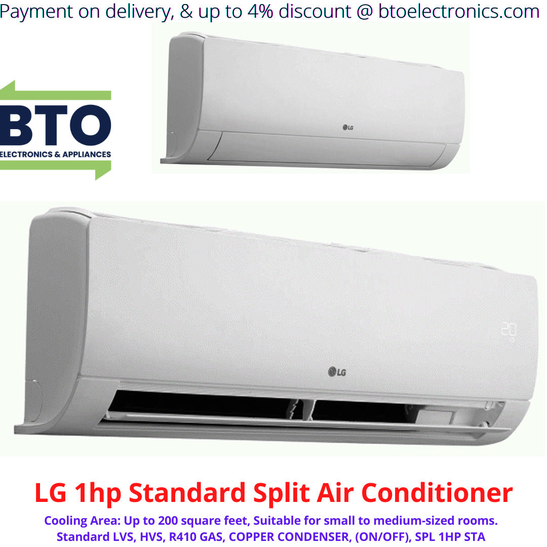 LG 1.HP Standard Split Air Conditioner