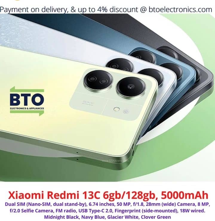 Redmi Note 13C 6gb, 128gb, 5000mAh