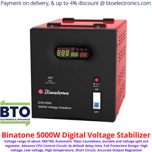 Binatone 5000V Digital Stabilizer