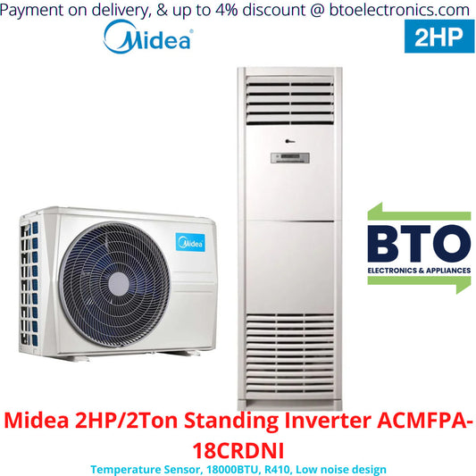 Midea 2HP/2Ton Floor Standing Inverter ACMFPA 18CRDNI