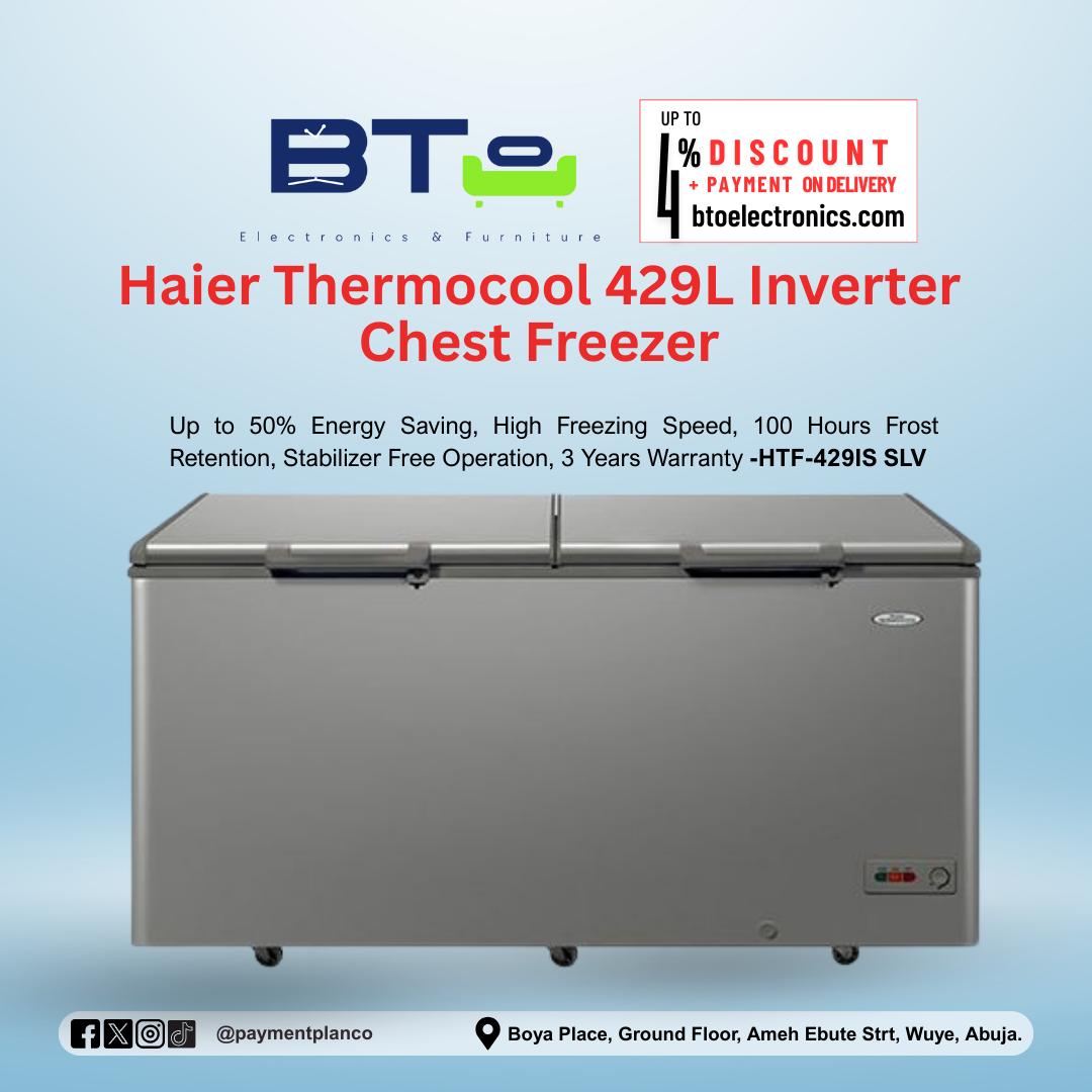 Thermocool 429L Double Door Inverter Chest Freezer