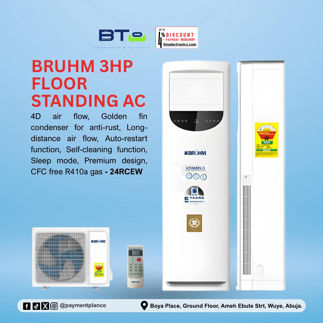 Bruhm 3HP FLOOR STANDING AC