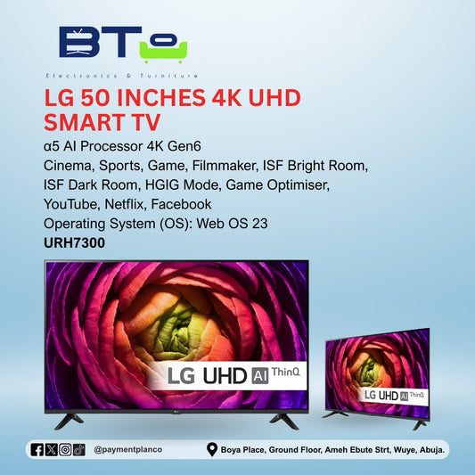 LG 50 Inches UR73 Series 4K UHD, Smart TV