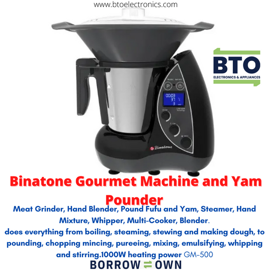 Binatone Gourmet Machine and Yam Pounder GM-500