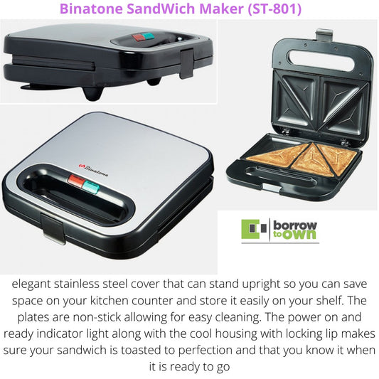 Binatone Sandwich Maker - ST801