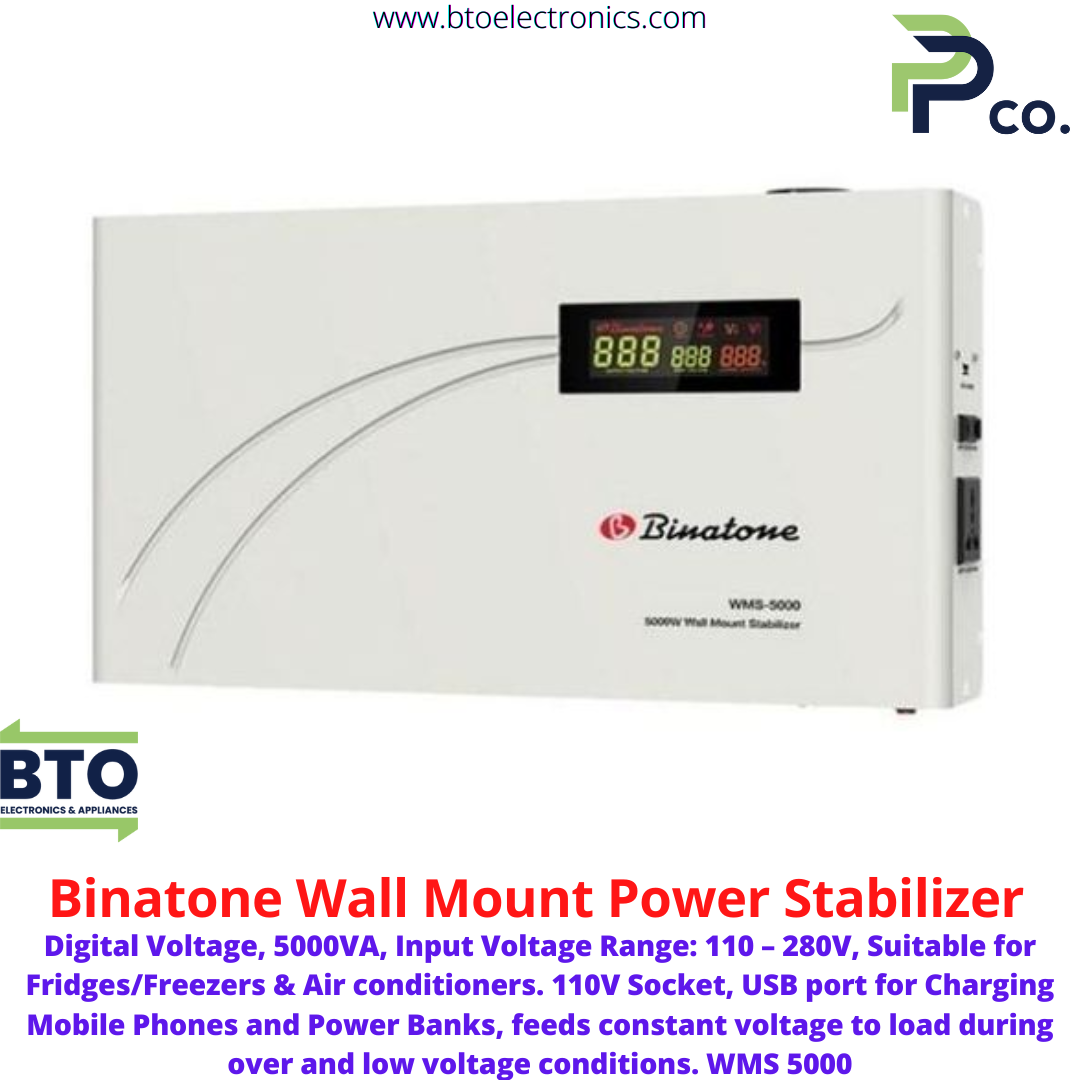 Binatone 5000V Wall Mount Digital Stabilizer