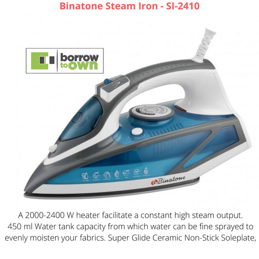 Binatone Steam Iron - SI-2410