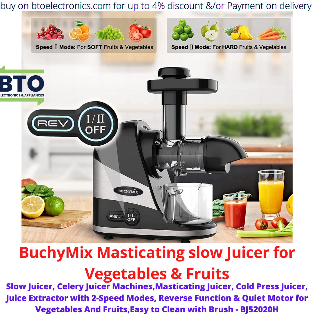 Buchymix - Masticating Slow Juicers, Blenders, Air Fryers