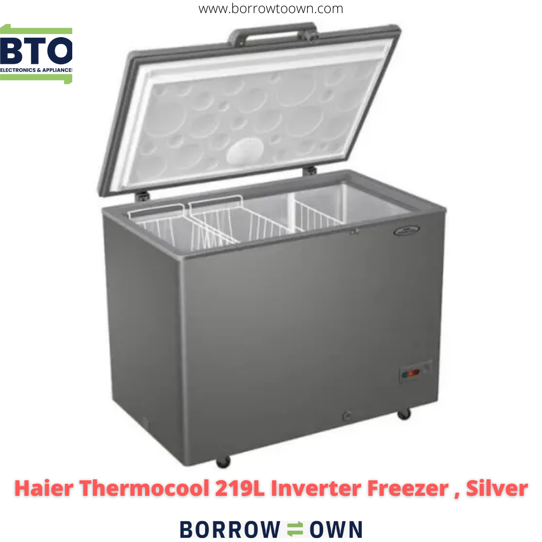 Thermocool 219L Inverter Chest Freezer, Silver