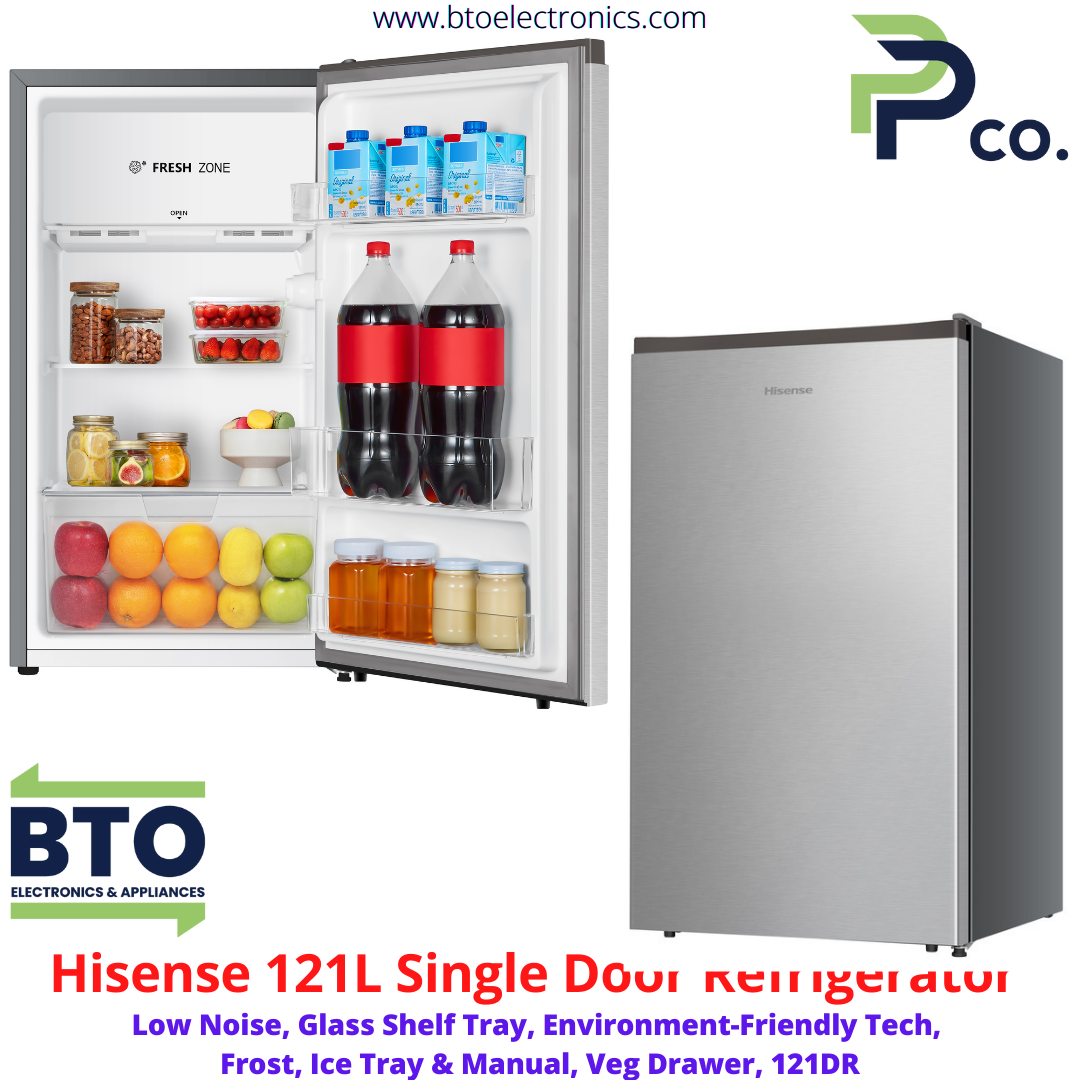 Hisense 121L Single Door Refrigerator