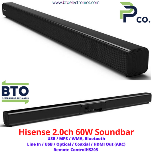Hisense 60W Sound Bar - AUD 205