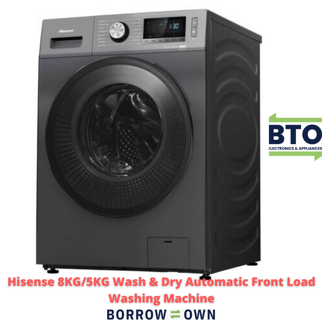 Hisense 8KG/5KG Wash & Dry Automatic Front Load Washing Machine
