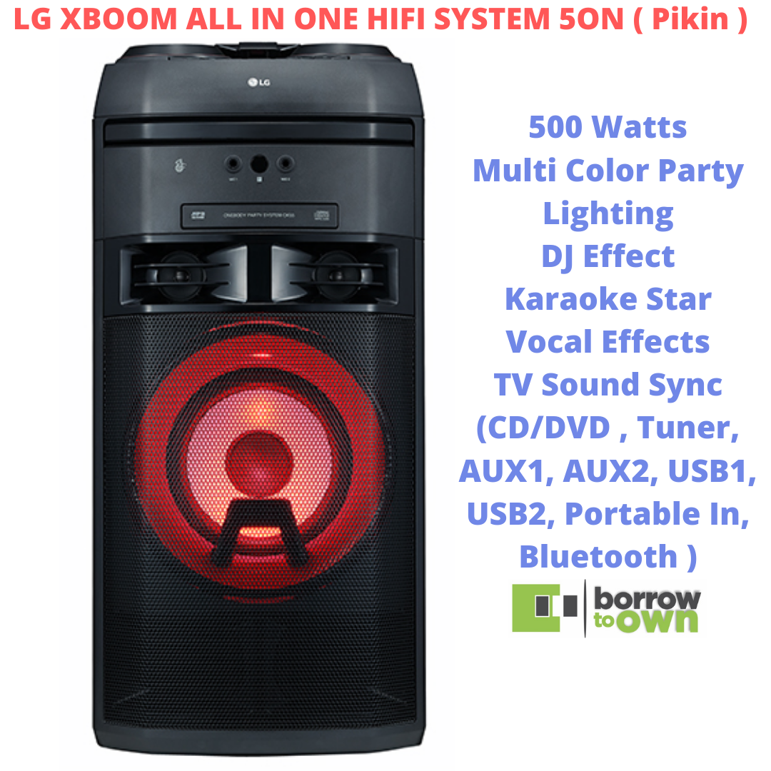 LG XBoom 500W All In One HIFI Sound System (Pikin)