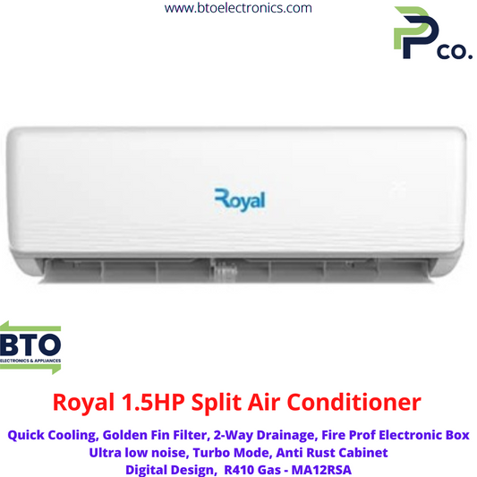 Royal 1.5HP Air Conditioner (AC)
