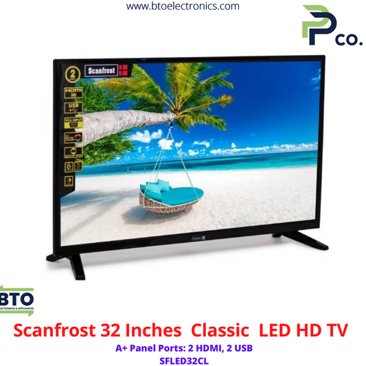 Scanfrost 32 Inches HD LED Classic TV