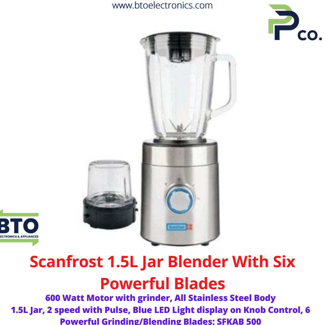 Scanfrost 1.5L Jar 600W Blender