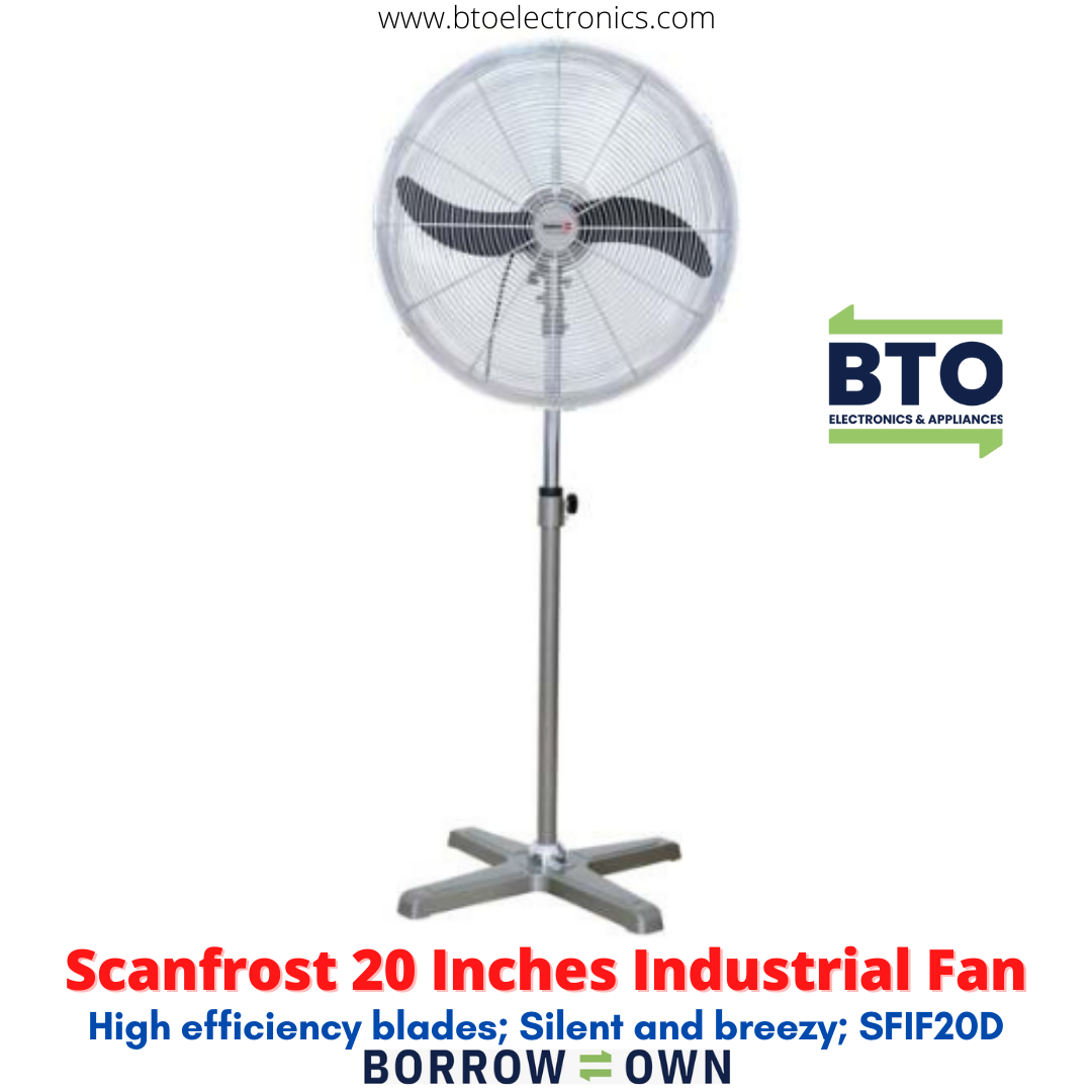 Scanfrost 20 Inches Industrial Standing Fan